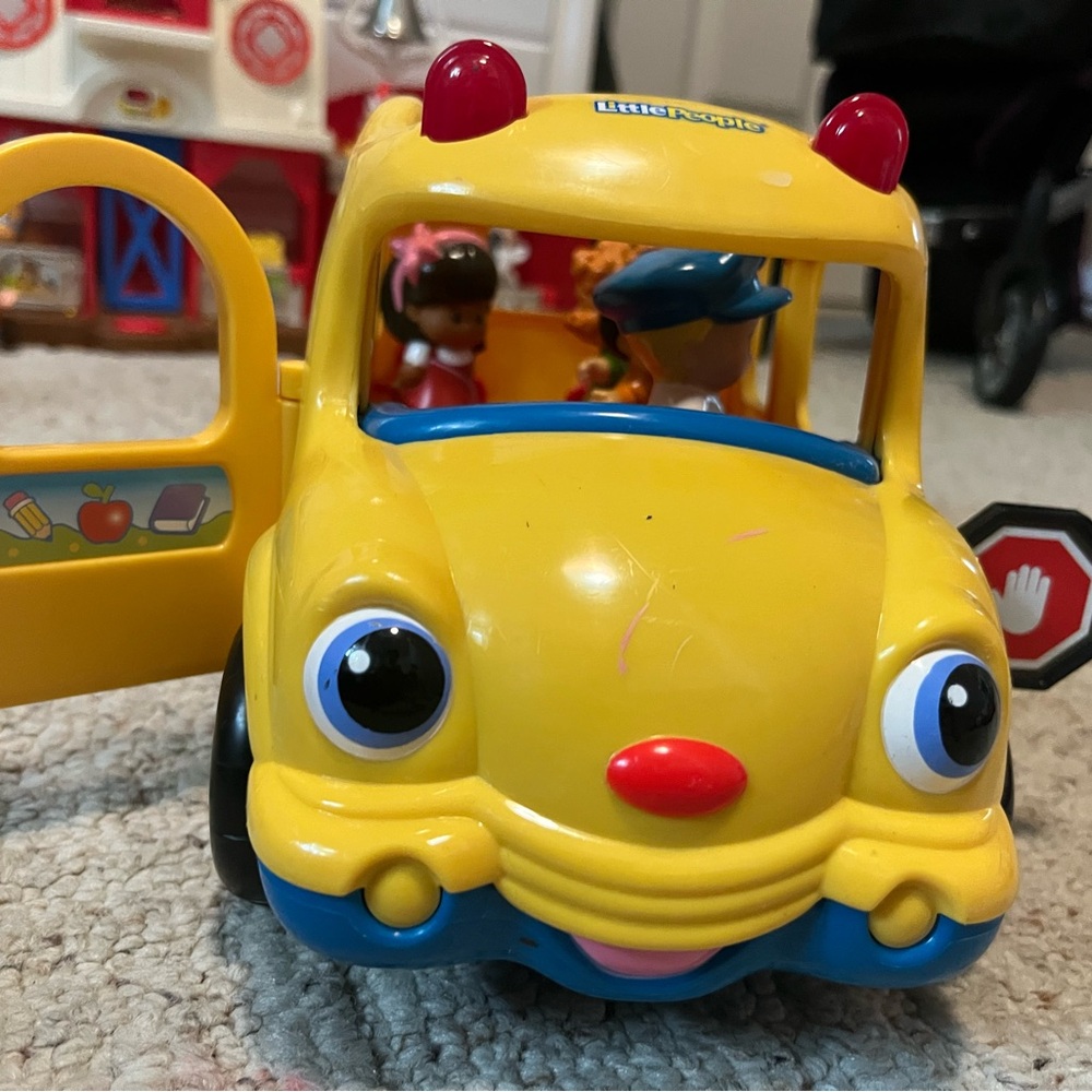 Little people school bus with figures - Picture 5 of 6